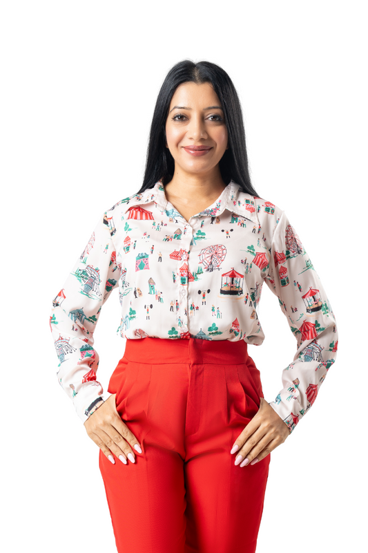 Printed Silk Shirt