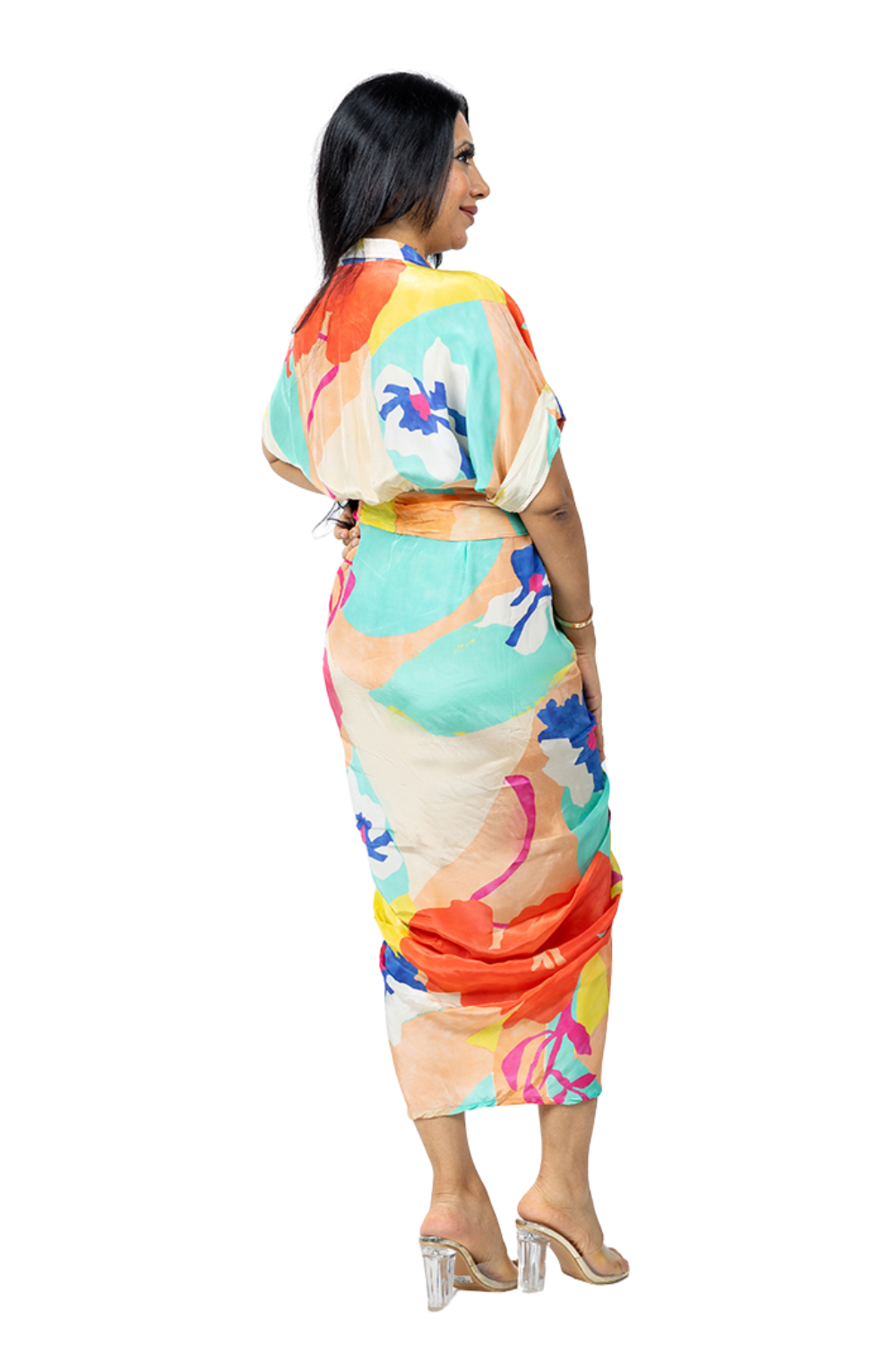 Ayendra Dress with Floral Print